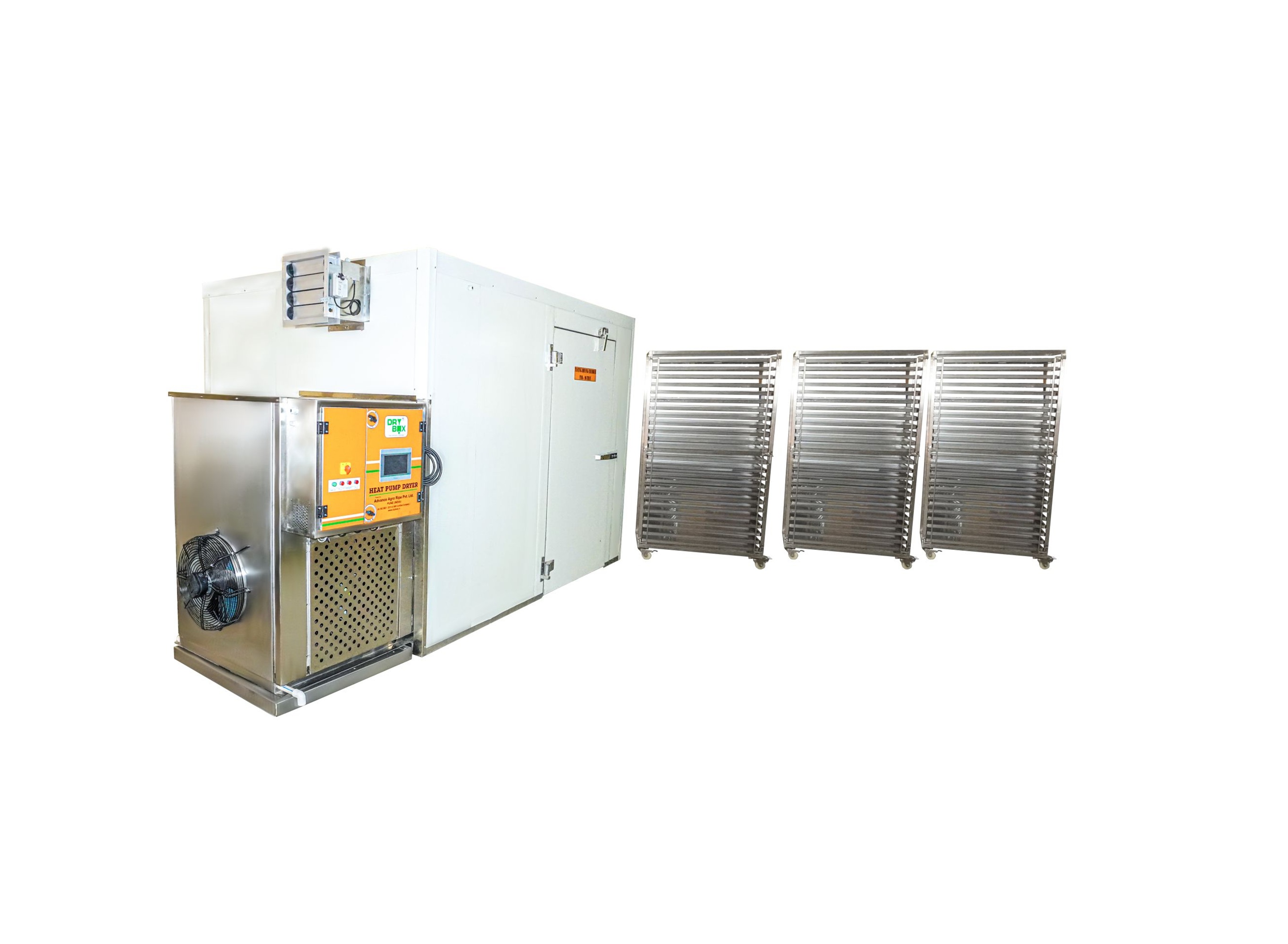 Tunnel Type Food Dryer 144 Trays